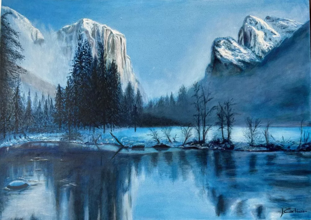 Yallo Nat. Park Wyoming im Winter